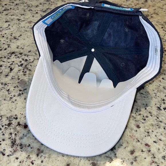 Ahead Golf Miami-Dade‎ Adjustable Cap Hat Classic Cut Navy UPF 50 NWT - Picture 6 of 6